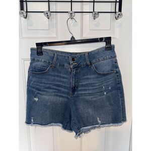 Sound/ Style Distressed Denim Shorts Women's Size 12